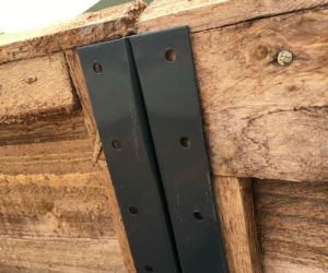 2.7m 54mm x 51mm DURAPOST GREY