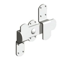 Kick over latch Galv. gatemate