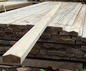 3.0m 32mm x 63mm capping treated