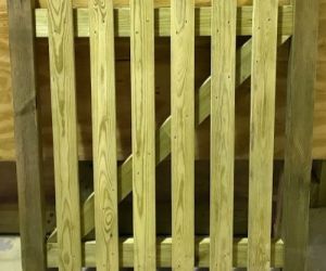 Cottage gate 1.200h x .900w LH