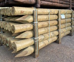 7'  6-7" ptd top dia Dried and treated