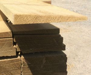 4.8m 175mm feather edge cladding treated