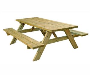 1770mm Rectangular 6 seater picnic table