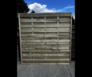 1.8m x 1.8m Milano Panel Pressure Treate