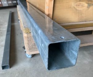 3.0m Galv Corner Post Durapost
