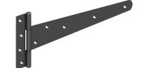 18" Medium T- Hinge Black Gate Mate