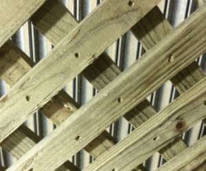 1.83m x 1.83m Heavy Diamond Trellis