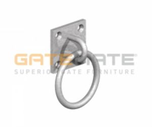 2" Ring on Plate Galv.