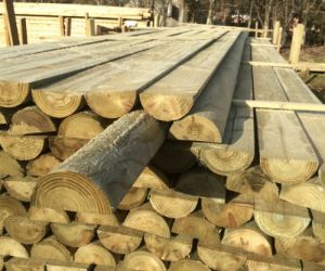 3.66m 85mm machined half round rail